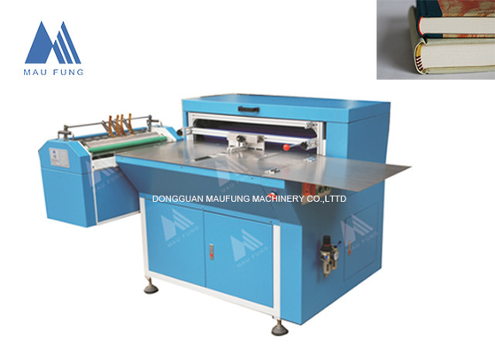 Machine de fabrication de boîtes à livres semi-automatique à dos rond Machine de fabrication de boîtes à couvertures MF-SCM500