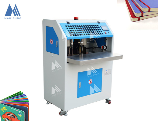 100 mm Hauteur 490 * 450 mm Machine de coupe de coin pneumatique Machine de reliure de livres en couverture rigide