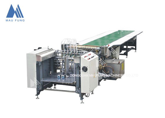 600 mm de largeur Automatisation de l'alimentation en papier boîte rigide machine à coller le papier MF-SJ650A