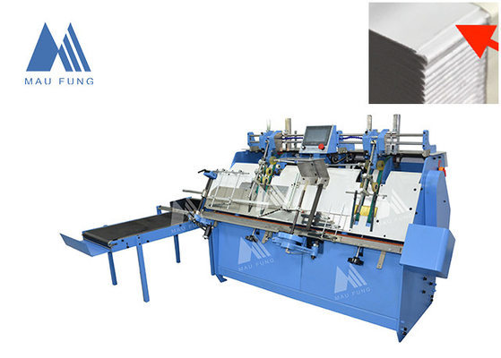 Machine automatique de reliure de feuille de papier à extrémité de cahier à grande vitesse MF-EIM450