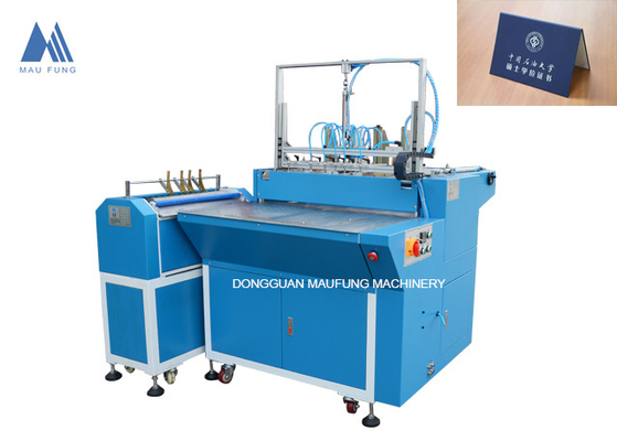 Machine de fabrication de boîtiers de certificat de diplôme semi-automatique, machine à fabriquer des boîtiers de couverture dure MF-SCM500A