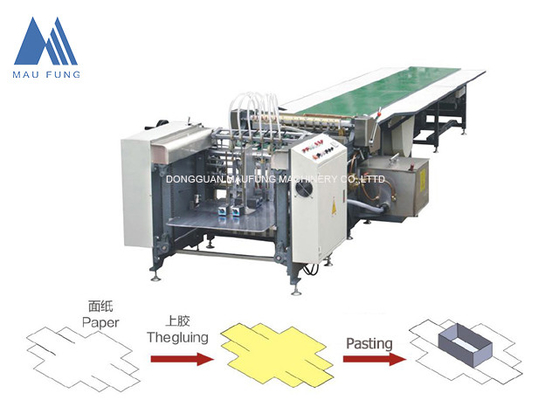 Machine à coller le papier pour les boîtes cadeaux, machine à faire des boîtes rigides MF-SJ850A