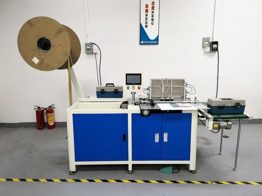 A4 ordinateur portable semi-automatique double double câble jumelé machine de reliure MF-SDM520