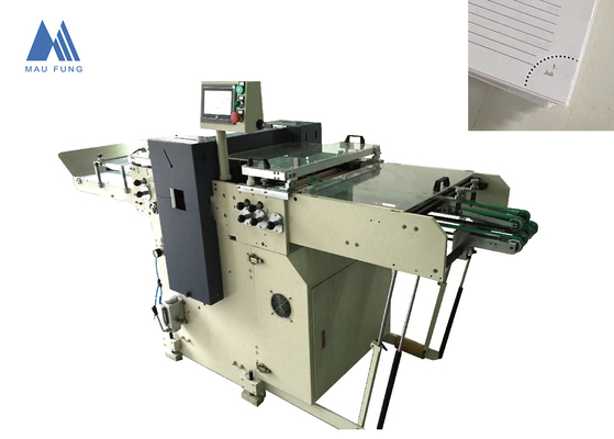 La machine perforante de coin de page de carnet pour la page arrachent la perforation MF-PBM350