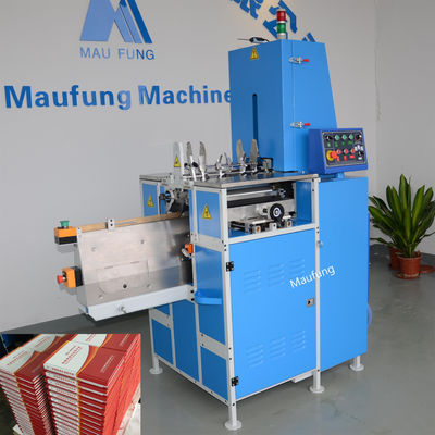 Maufung A4 A5 Taille Livres reliés en dur Journaux Semi-Auto Enveloppe dans la machine pour les livres de couverture dure Carnet de notes MF-SKJ380AS