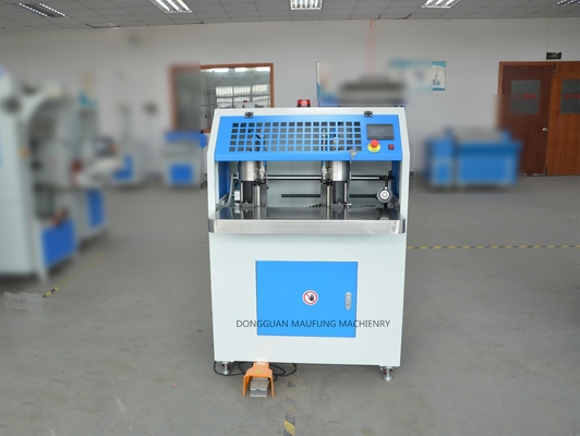 Pneumatique à double tête ordinateur portable machine de découpage des coins ronds Machine de découpe des coins ronds MF-DCM470