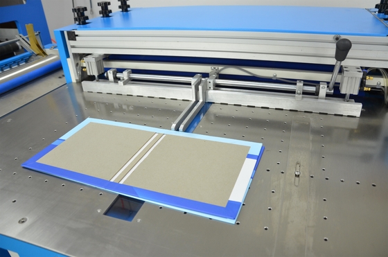 Machine de reliure de boîtier à couvercle dur semi-automatique, machine de fabrication de boîtier de cahier MF-SCM500