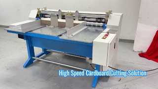 Machine de découpe de carton