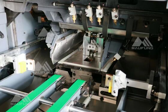 Machine automatique de découpage à trois couteaux Janpanese Keyance Système de commande PLC Système ISM d'amarrage évolutif