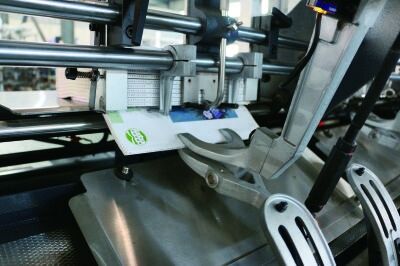 Rassemblement de la machine des pinces pour séparer les autocollants de livres feuilles simples cartes livres sans ajustement