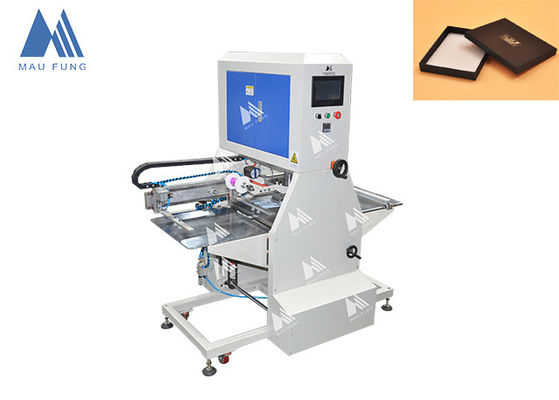 Complètement automatique 35pcs/Min 50mm*150mm Rigid Box Machine de fabrication de feuille de papier en relief rigide boîte