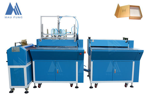 Deux stations 360 PCS/H 780*430mm boîte en carton machine à faire de la boîte de fabrication machine