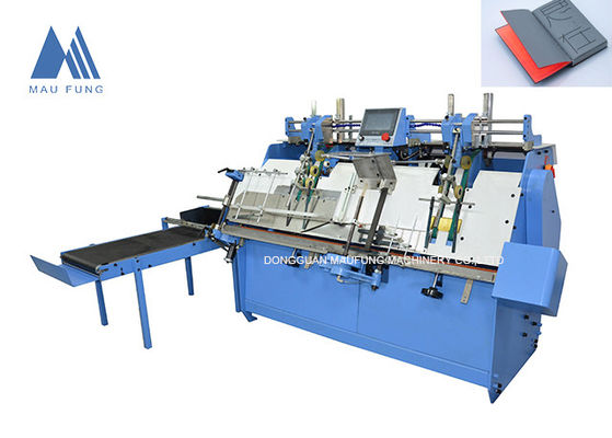 Machine automatique à papier de fin de chaîne à grande vitesse pour les livres à couverture dure, machine à coller les feuilles de fin MF-EIM450