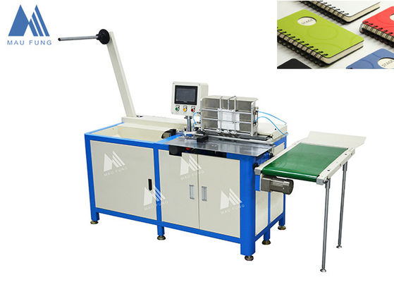 Semi-automatique double bobine et fil O machine de reliure pour ordinateur portable calendrier fabrication MF-SDM520
