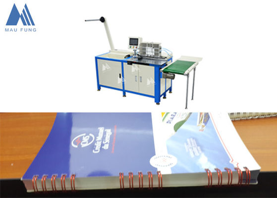 Machine de reliure de fils à double boucle pour ordinateurs portables