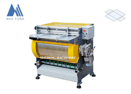 Semi-automatique machine de rainure de carton gris pour le carton rigide boîte cadeau emballage MF-1200A