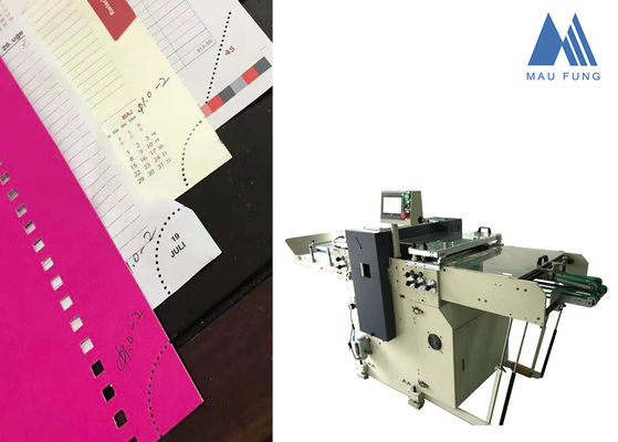 La page arrachent la machine de perforation de coins pour le carnet dur MF-PBM350 de livres de couverture