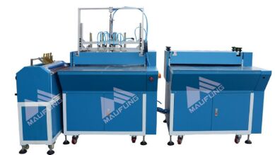 Machine d'emballage en carton gris à deux stations pour la fabrication de boîtiers de livres MF-SCM500A2