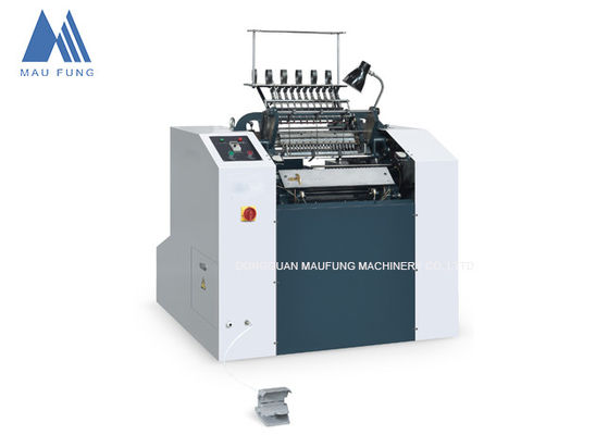 Machine à coudre à fil de liaison à programmation PLC semi-automatique
